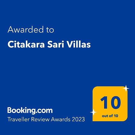 Oceanfront Citakara Sari Villas 캔디다사 외부 사진