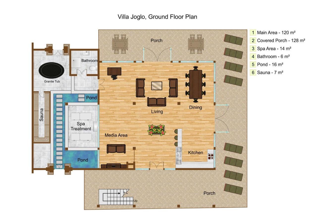 Oceanfront Citakara Sari Villas 캔디다사 외부 사진