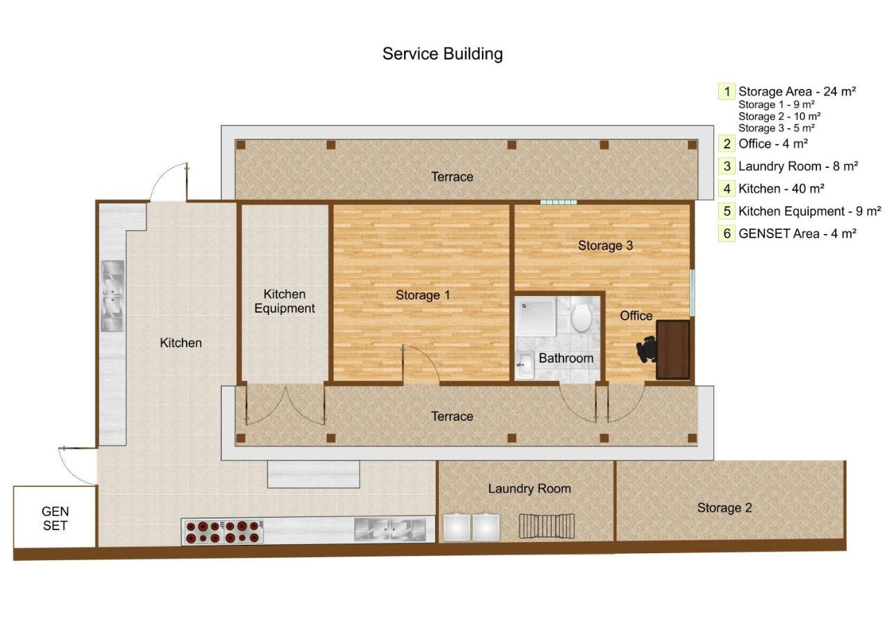 Oceanfront Citakara Sari Villas 캔디다사 외부 사진